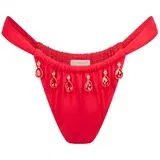 Moda Minx Bikini donji dio 'Selene' crvena