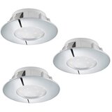 Eglo 95808 - Komplet 3x LED ugradnih stropnih svetala PINEDA LED/6W/230V | Eponuda.com