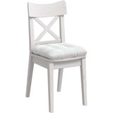  Jastučići za sjedenje 4 pcs Bijelo 40 x 40 x 12 cm tkanina | shoptok.hr