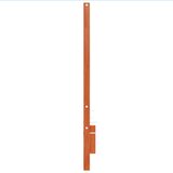 vidaXL Vzglavje voščeno rjava 135 cm trdna borovina | Shoptok.si