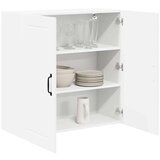 vidaXL Stenska kuhinjska omarica Bela 80 x 31 x 80 cm Konstruiran les | Shoptok.si