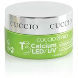 CUCCIO gradivni gel za izlivanje i nadogradnju noktiju T3/LED uv self leveling gel white 28 g