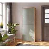 Modern Living Omara Za Čevlje Alice, Barva Hrasta, Žajbljevo Zelena | Shoptok.si