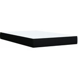  Krevet s oprugama i madracem crni 120 x 200cm od tkanine | shoptok.hr