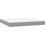 vidaXL Postelja s predali in vzmetnico vošč. rjava 200x200 cm borovina | Shoptok.si