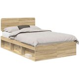  Konstrukcija postelje Sonoma 120 x 200 cm Masivno borovo les, (5000103088) | Shoptok.si