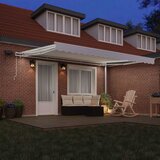  Skrovita tenda Bijelo 450 × 350 cm Tkanina i čelik | shoptok.hr