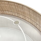  LED stropno svetlo SIRJA BOHO LED/20W/230V, prečnik 35 cm, bež/bela | Eponuda.com