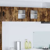 vidaXL Stenska kuhinjska omarica z vrati Dimljeni oreh 80 x 31 x 40 cm | Shoptok.si