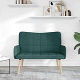  Kauč za dvoje Tamnozelena 115 x 61 x 87 cm tkanina | shoptok.hr
