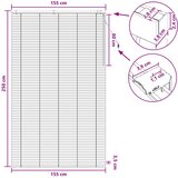  Venecijanska roleta Bijela 155 x 250 cm 35 mm | shoptok.hr