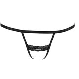 Passion shelly thong black Cene