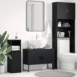  Kupaonski ormarić za sudoper Crni hrast 80 x 30 x 60 cm | shoptok.hr