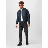 Schott NYC Prijelazna jakna 'Airforce' petrol / crna / bijela | shoptok.hr