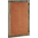  kopalniško ogledalo, masivni mangov les, rjava, 50x2,5x70cm | Shoptok.si