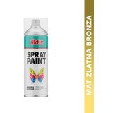 Akfix boja u spreju zlatna mat 400 ml | Eponuda.com