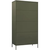 vidaXL ormar maslinasti 90 x 50 x 180 cm čelični | shoptok.hr