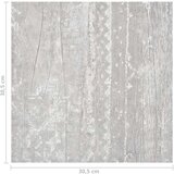 vidaXL samoljepljive podne obloge 20 kom PVC 1,86 m² sive | shoptok.hr