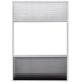  Plisse Mreža protiv insekata za prozor 160x80 cm Aluminij i žaluzina | shoptok.hr
