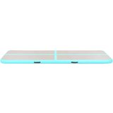  Strunjača na napuhavanje s crpkom 300 x 100 x 10 cm PVC zelena | shoptok.hr