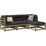  4-dijelni set vrtnih sofa s jastucima od impregnirane borovine | shoptok.hr