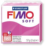 FIMO Plastelin, 56 g, "Soft", malina Cene