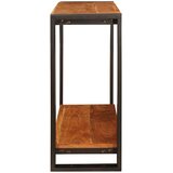  Konzolna stolica Smeđa 90 x 33 x 75 cm Čvrsto drvo akacije | shoptok.hr