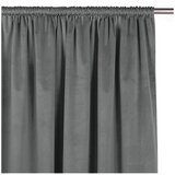 Filumi Temno siva žametna zavesa za delno zatemnitev 530x175 cm Velto – | Shoptok.si