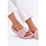 EVENTO Women's Foam Platform Sandals With Buckle Pink Viasara | ePonuda.com