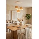 Brilagi Luster na sajli SPACE 3xE27/60W/230V, prečnik 40 cm, bež/krem | Eponuda.com