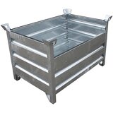Eichinger zaboji za zlaganje s polno steno, dxšxv 1000 x 800 x 750 mm, pocinkana izvedba Cene