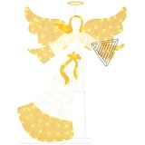  Osvijetljeni kut Topla bijela 116 x 29 x 158.5 cm Poliester | Eponuda.com