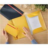 Leitz Mapa A4 PP z elastiko in žepom Cosy, rumena | Shoptok.si