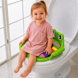  Toilet Seat Cover for Children Soft Seat with Handles Green | shoptok.hr
