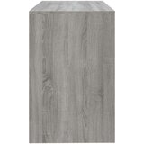 vidaXL Pisalna miza siva sonoma 101x50x76,5 cm iverna pl. | Shoptok.si