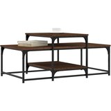  Stolić za kavu smeđa boja hrasta 102x60x45 cm konstruirano drvo | shoptok.hr