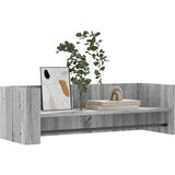  Zidna polica siva boja hrasta 100x35x30,5 cm konstruirano drvo | shoptok.hr