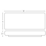  Zambelis E240 - LED spoljašnje zidno svetlo 2xLED/10W/230V IP65 antracit | Eponuda.com