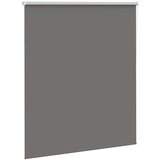 vidaXL Rolo zatemnjena siv 125x130cm tkanina širina 121,6cm poliester | Shoptok.si