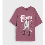 Sinsay Pamučna majica s printom | shoptok.hr