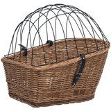 vidaXL Kolesarska košara s pokrovom 55x31x36 cm naravna vrba | Shoptok.si