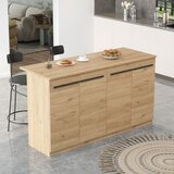 Hanah home OR1-S oak kitchen table