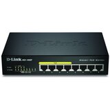 D-link switch 8P DGS-1008P/E Metall PoE+ | Eponuda.com