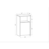 Hanah home noćni stočić carlin oak | ePonuda.com