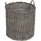  Vazon koš s pohranom 2 pcs Siva Lacak ratan | shoptok.hr