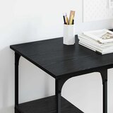  Stol Crni hrast Konstruirano drvo 140 x 50 x 75 cm | shoptok.hr