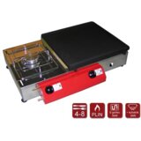 Olimp Sport Roštilj i rešo na plin Tradicija 65k gusana rebrasta ploča | ePonuda.com