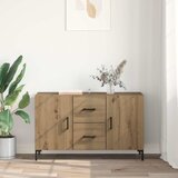  Kreveta Umjetnički hrast 100 x 36 x 60 cm Konstruirano drvo | shoptok.hr
