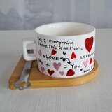 Dekordom Šolja cylinder hearts c6 - n02 ( 022625 ) | ePonuda.com