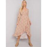 Och Bella Dress-TW-SK-BI-24502-3.46P-beige Cijene